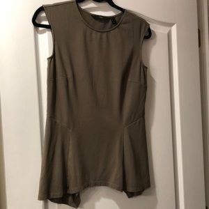 G.I.L.I. Olive Green tank, EUC